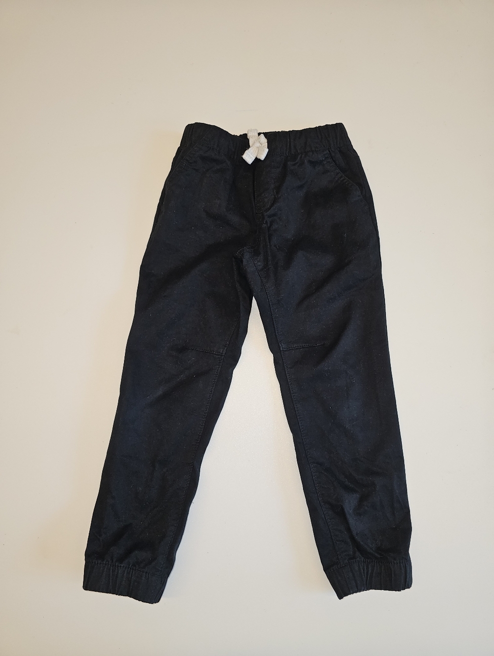 EUC | 4T | Cat & Jack | Black Jogger Pants Pull On Elastic Waist
